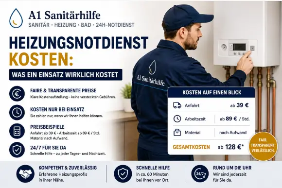 Heizungsnotdienst Kosten